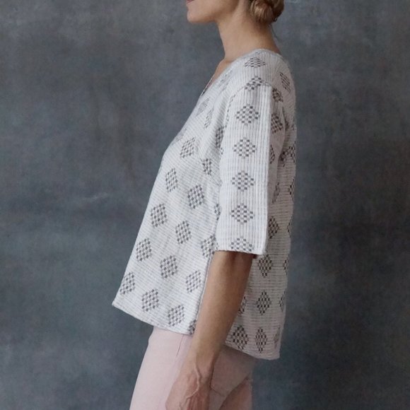 Ace & Jig Inez Top in Feather - Picture 8 of 10